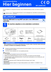 Brother MFC-6890CDW Installatiehandleiding