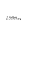 HP EliteBook Series Gebruikershandleiding