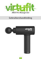 VirtuFit MG10 Pro Massage Gun Gebruikershandleiding