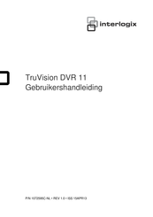 Interlogix TruVision DVR 11 Gebruikershandleiding