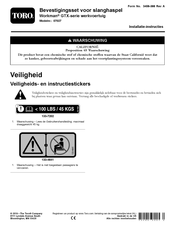 Toro Workman GTX Series Installatie-Instructies