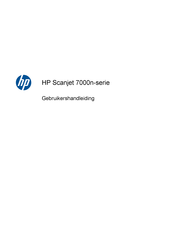 HP SCANJET 7000n Gebruikershandleiding