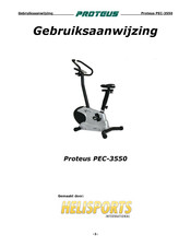 Helisports Proteus PEC-3550 Gebruiksaanwijzing