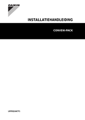 Daikin CONVENI-PACK LRYEQ16A7Y1 Installatiehandleiding