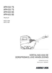 Ammann APH 60/85 Handleiding