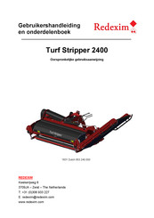 Redexim Turf Stripper 2400 Gebruikershandleiding