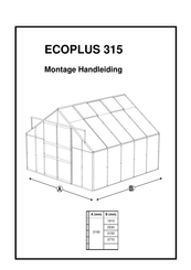 Tuinkas ECOPLUS 315 Handleiding