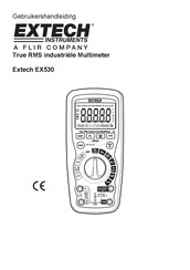 FLIR Extech Instruments EX530 Gebruikershandleiding