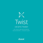 Duux Twist DXFH02 Gebruikershandleiding