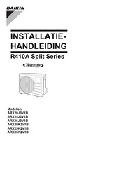 Daikin ARX20J3V1B Installatiehandleiding