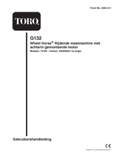 Toro 250000001 Gebruikershandleiding
