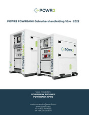 POWR2 POWRBANK XPRO Gebruikershandleiding