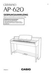 Celviano AP-620 Gebruiksaanwijzing