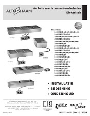 Alto-Shaam 200-HW/D643 Installatiehandleiding