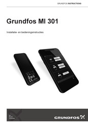 Grundfos MI 301 Installatie- En Bedieningsinstructies