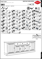 Profijt Meubel Yumali DR1 Montagehandleiding
