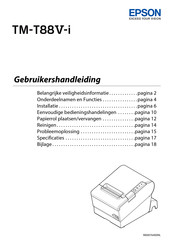 Epson TM-T70-i Gebruikershandleiding