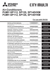 Mitsubishi Electric City Multi PUMY-SP125VKM Installatiehandleiding