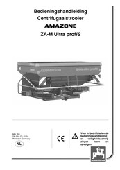 Amazone ZA-M Ultra profiS Bedieningshandleiding