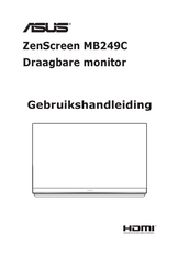 ASus ZenScreen MB249C Gebruikshandleiding