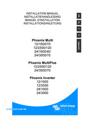 Victron energy Phoenix Inverter 24/3000 Installatiehandleiding