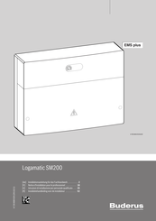 Buderus EMS plus Logamatic SM200 Handleiding