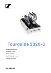 Sennheiser Tourguide 2020-D Gebruiksaanwijzing