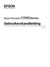 Epson AcuLaser C1700 Series Gebruikershandleiding