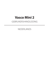 Vasco Electronics Mini 2 Gebruikershandleiding