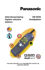 Panasonic EB-GD30 Gebruiksaanwijzing