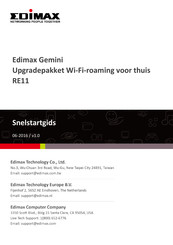 Edimax Gemini RE11 Snelstartgids