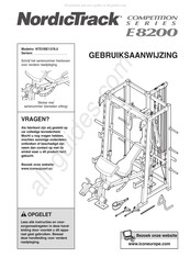 NordicTrack NTEVBE1378.0 Gebruiksaanwijzing