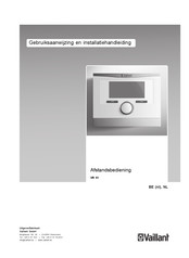 Vaillant VR 91 Gebruiksaanwijzing En Installatiehandleiding