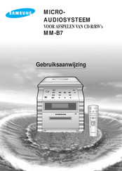 Samsung MM-B7 Gebruiksaanwijzing