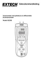 Extech Instruments HD350 Gebruikershandleiding