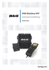 B&G V90S Blackbox VHF Gebruikershandleiding