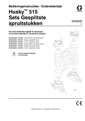 Graco Husky 515 Bedieningsinstructies