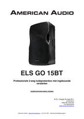 American Audio ELS GO 15BT Gebruikershandleiding