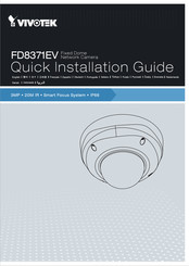 Vivotek FD8371EV Snelle-Installatiegids