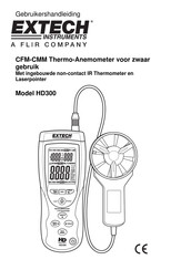 FLIR Extech HD300 Gebruikershandleiding