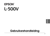 Epson L-500V Gebruikershandleiding