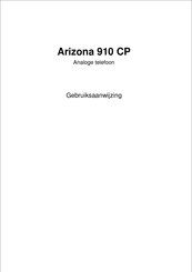 KPN Arizona 910 CP Gebruiksaanwijzing