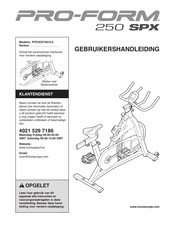 Pro-Form PFEVEX74915.0 Gebruikershandleiding