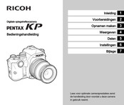 Ricoh Pentax KP Bedieningshandleiding