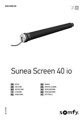 SOMFY Sunea Screen 40 io Handleiding