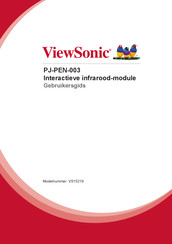 ViewSonic PJ-PEN-003 Gebruikersgids