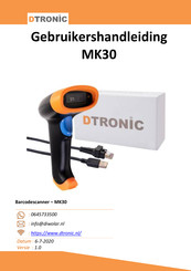 Dtronic MK30 Gebruikershandleiding