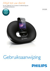 Philips DS3205 Gebruiksaanwijzing