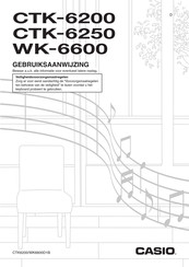 Casio WK-6600 Gebruiksaanwijzing