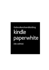 Amazon Kindle Paperwhite Gebruikershandleiding